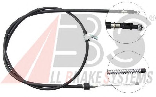 Cable, parking brake K16807