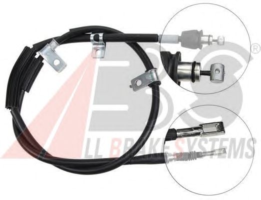 Cable, parking brake K17038