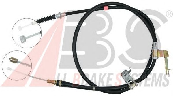 Cable, parking brake K19547