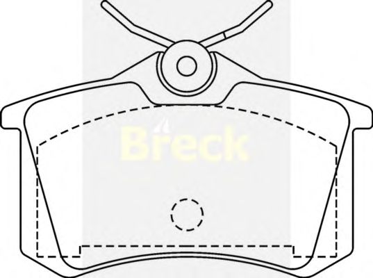 Brake Pad Set, disc brake 20961 00 704 00