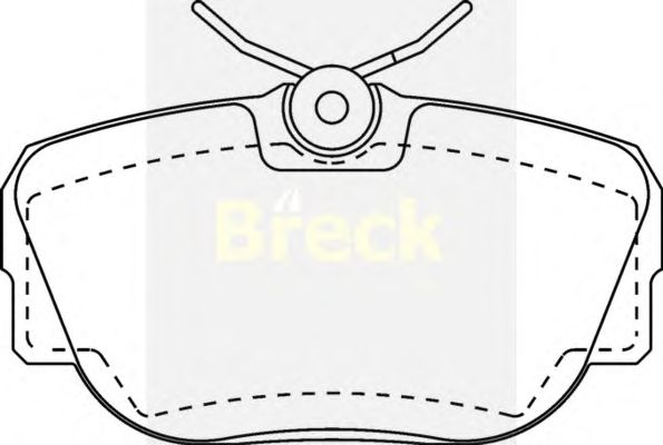 Brake Pad Set, disc brake 21173 00 701 00