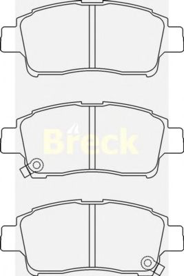 Brake Pad Set, disc brake 23348 00 701 10