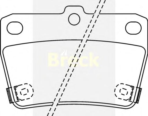 Brake Pad Set, disc brake 23656 00 702 10