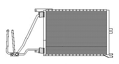 Condensator, airconditioning 720M50