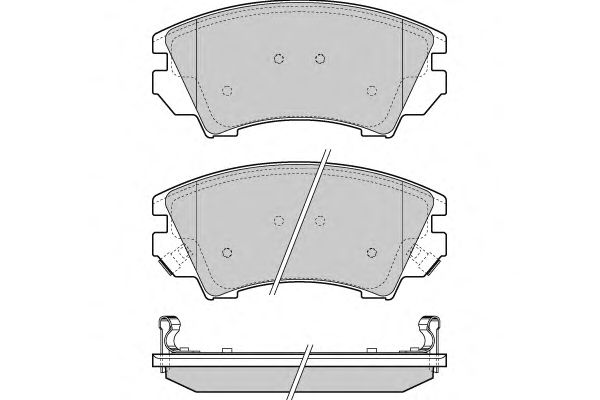 Brake Pad Set, disc brake 12-1377