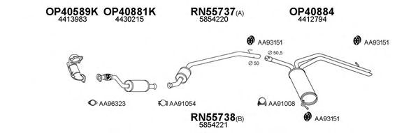 Exhaust System 400511