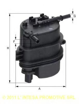 Fuel filter XN490