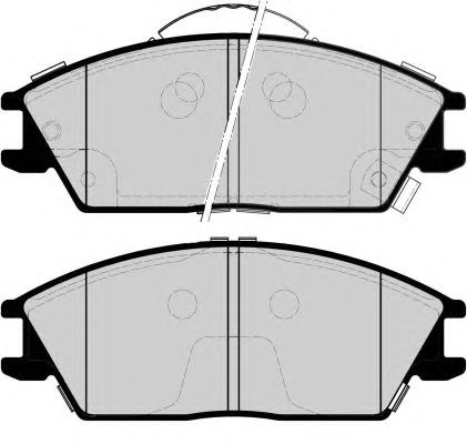 Brake Pad Set, disc brake PA1565