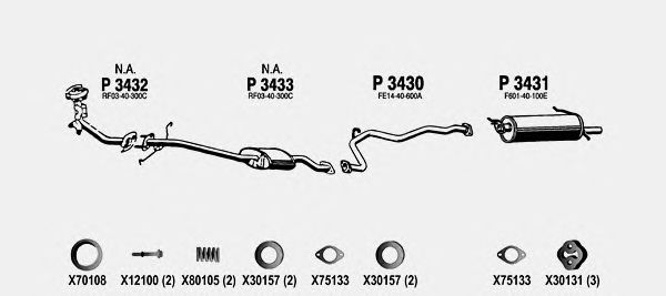 Exhaust System MA013