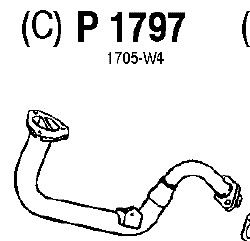 Exhaust Pipe P1797