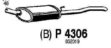 Einddemper P4306