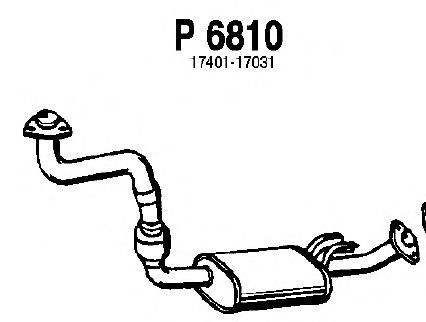 Exhaust Pipe P6810