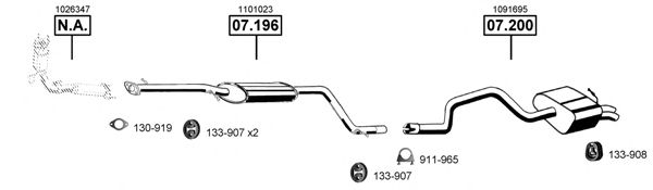 Exhaust System FO073930