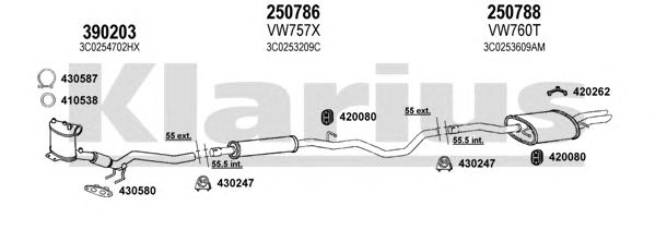 Exhaust System 931465E