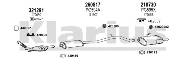 Exhaust System 630586E