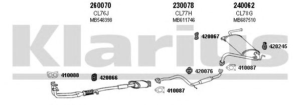 Exhaust System 210050E