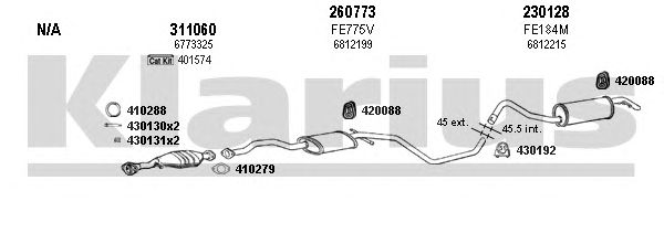 Exhaust System 361068E