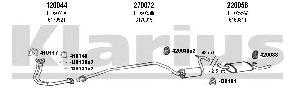 Exhaust System 361344E