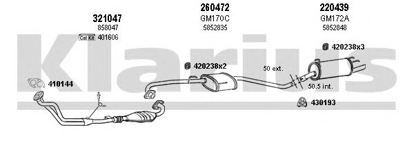 Exhaust System 390660E
