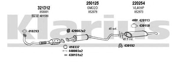 Exhaust System 390894E