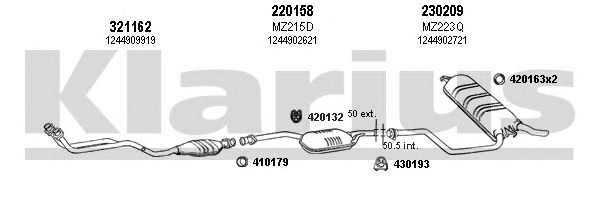Exhaust System 600139E