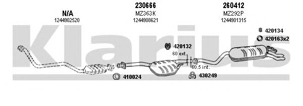 Exhaust System 600319E
