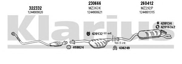 Exhaust System 600330E