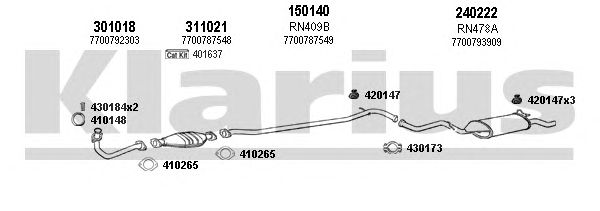Exhaust System 720312E