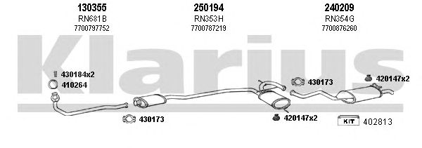 Exhaust System 720721E