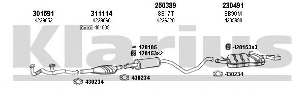 Exhaust System 750094E