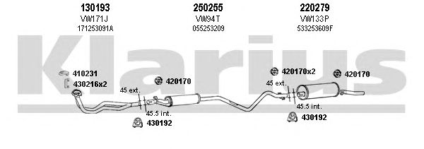 Exhaust System 930076E