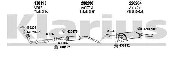 Exhaust System 930078E