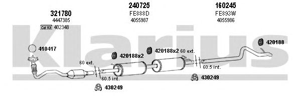 Exhaust System 361583E