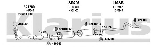 Exhaust System 361587E