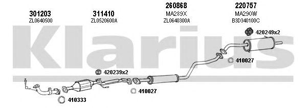 Exhaust System 570218E