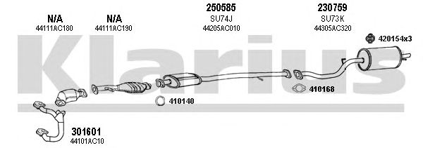 Exhaust System 800053E