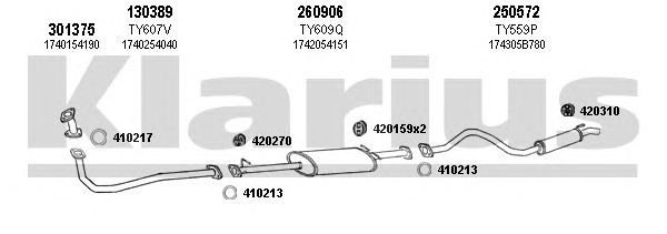 Exhaust System 900408E