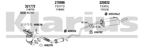 Exhaust System 361636E