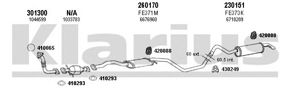 Exhaust System 361690E