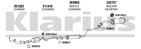 Exhaust System 570236E