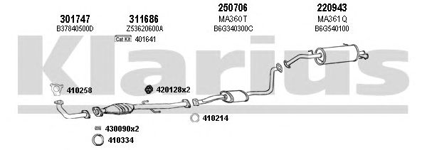 Exhaust System 570248E