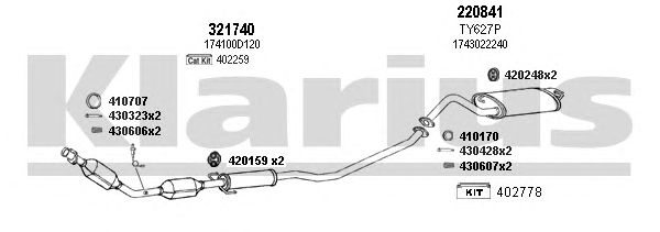 Exhaust System 900435E