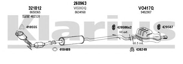 Exhaust System 960335E