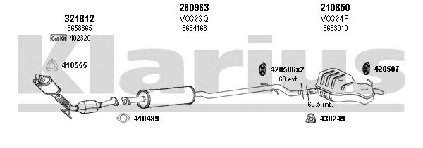 Exhaust System 960336E