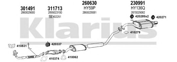 Exhaust System 450067E