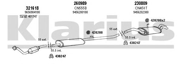 Exhaust System 330903E