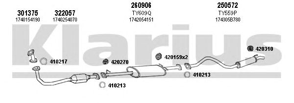 Exhaust System 900454E