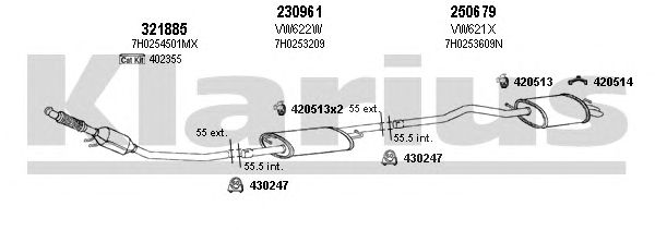 Exhaust System 931055E