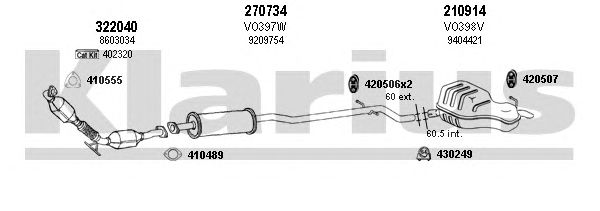 Exhaust System 960351E
