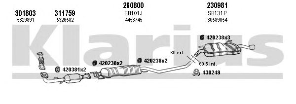 Exhaust System 750192E